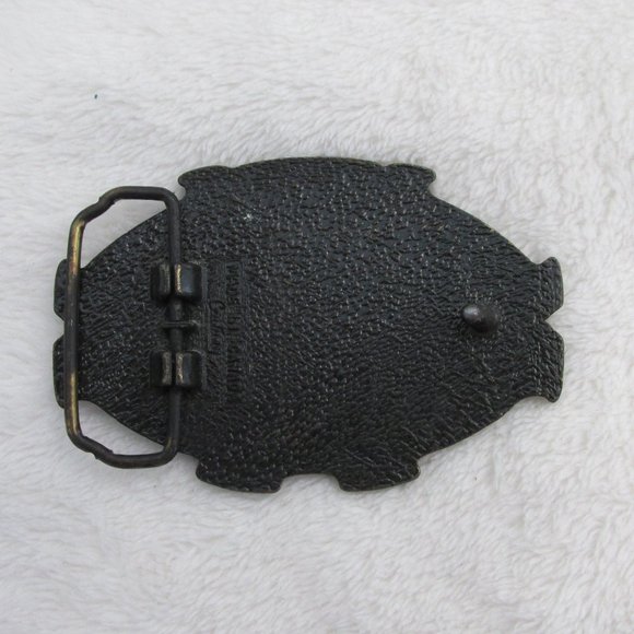 Hawaii Map Souvenir Brass Belt Buckle Century Canada - Picture 2 of 3